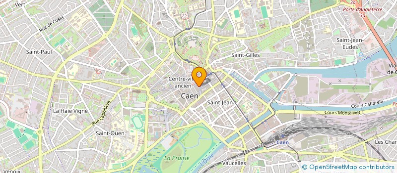 localisation de l'entreprise SCI AVRANCHES à CAEN