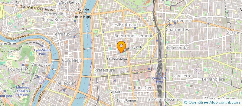 localisation de l'entreprise SCI AVRIL 1  LYON