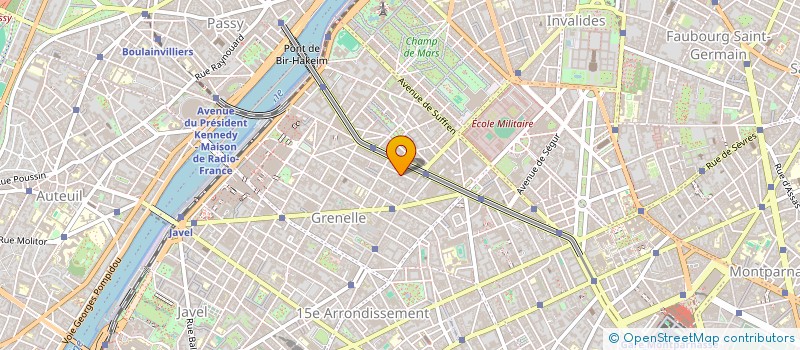 localisation de l'entreprise SCI AVRIL 19  PARIS