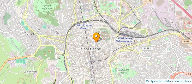 localisation de l'entreprise SCI AVRIL  SAINT-ETIENNE