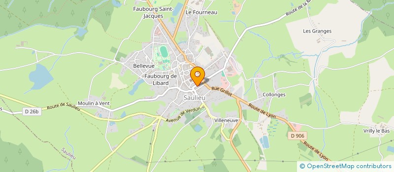 localisation de l'entreprise SCI  AVRIL  PRECY-SOUS-THIL