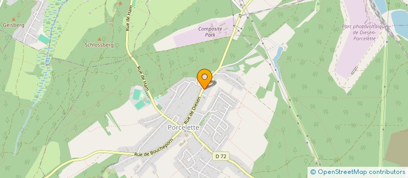 localisation de l'entreprise SCI AVRIL  PORCELETTE