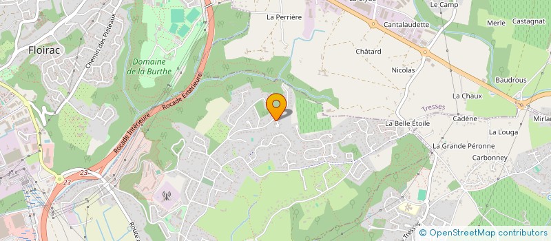 localisation de l'entreprise SCI AVRIL  BOULIAC