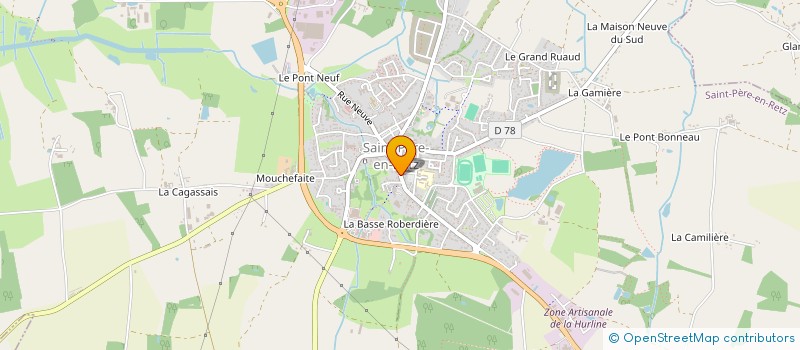 localisation de l'entreprise SCI AVRIL  SAINT-PERE-EN-RETZ