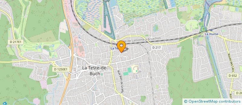 localisation de l'entreprise SCI AVRILLAUD LIBERT à LA TESTE-DE-BUCH