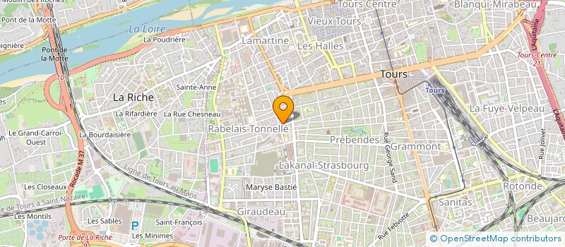 localisation de l'entreprise SCI AVRO  TOURS
