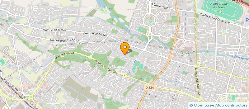 localisation de l'entreprise SCI AVRON 141 BMPA à LONS