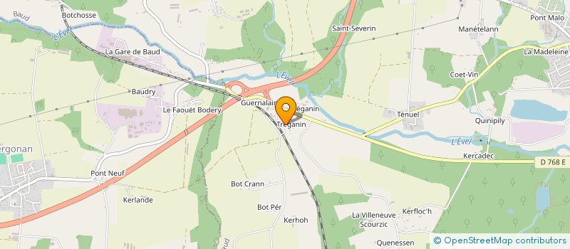 localisation de l'entreprise SCI AVRYGO  BAUD