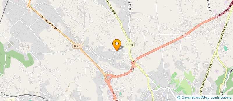 localisation de l'entreprise SCI AVS à AIX-EN-PROVENCE