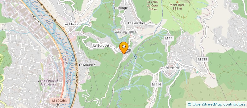 localisation de l'entreprise SCI AVY  LEVENS