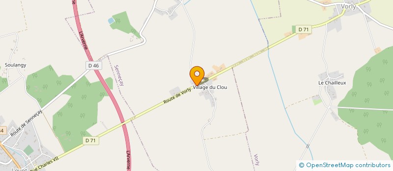 localisation de l'entreprise SCI AVY  SENNECAY