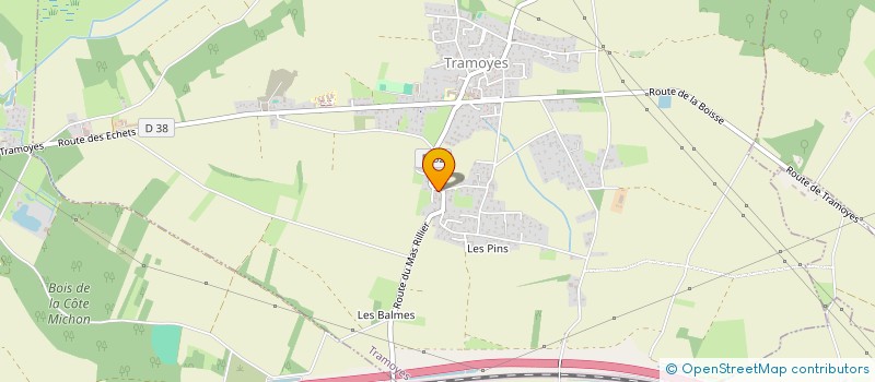 localisation de l'entreprise SCI AVY  TRAMOYES