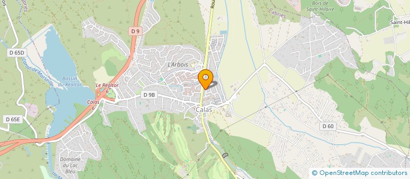 localisation de l'entreprise SCI AW INVEST  CABRIES