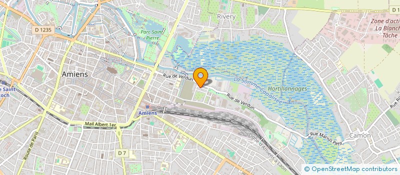 localisation de l'entreprise SCI AWAB à AMIENS