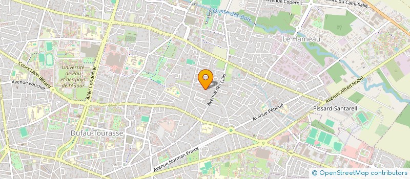 localisation de l'entreprise SCI AWAD à PAU