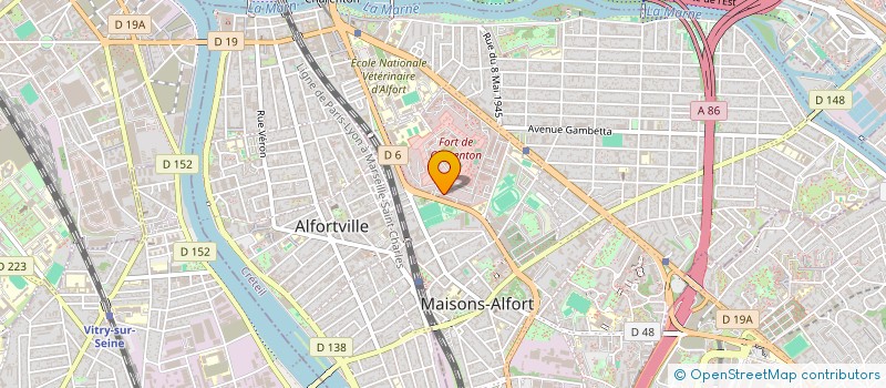 localisation de l'entreprise SCI AWANG à MAISONS-ALFORT