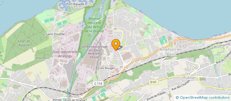 localisation de l'entreprise SCI AWENKAYSS  PUBLIER