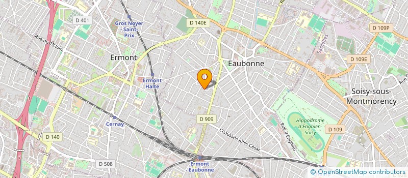 localisation de l'entreprise SCI AWESOME à EAUBONNE