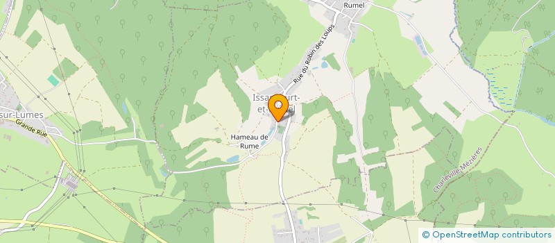 localisation de l'entreprise SCI AWR  ISSANCOURT-ET-RUMEL