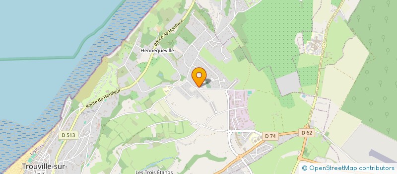 localisation de l'entreprise SCI AXAJ à TROUVILLE-SUR-MER