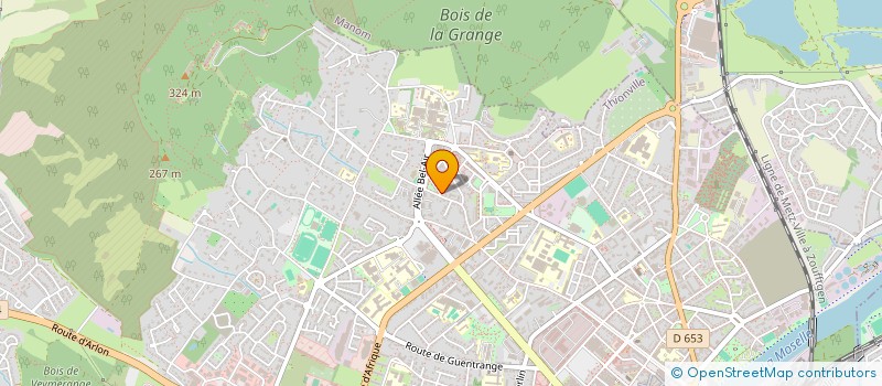 localisation de l'entreprise SCI AXAM à THIONVILLE