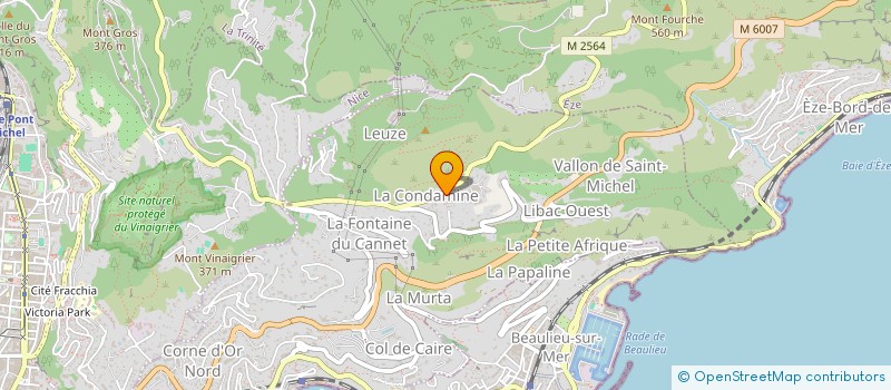 localisation de l'entreprise SCI AXAR à VILLEFRANCHE-SUR-MER