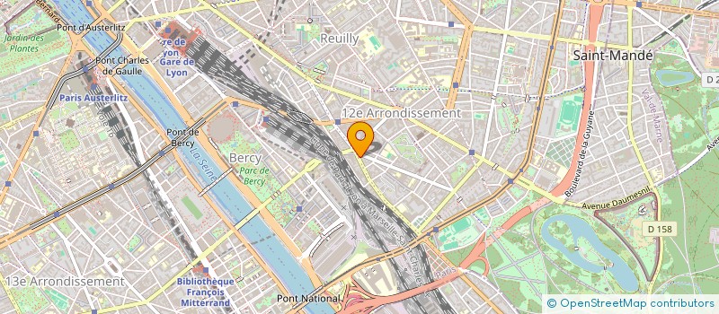 localisation de l'entreprise SCI AXAUME à PARIS
