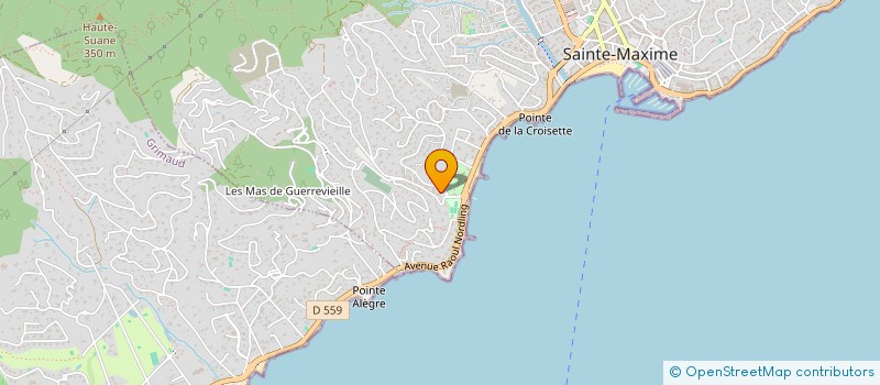 localisation de l'entreprise SCI AXE IMMO à SAINTE-MAXIME