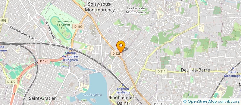 localisation de l'entreprise SCI AXE-NYTO  SOISY-SOUS-MONTMORENCY