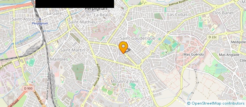 localisation de l'entreprise SCI AXEL à PERPIGNAN