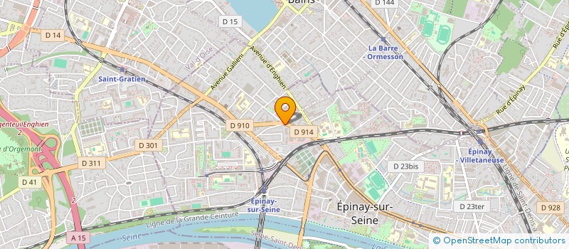 localisation de l'entreprise SCI AXEL à EPINAY-SUR-SEINE