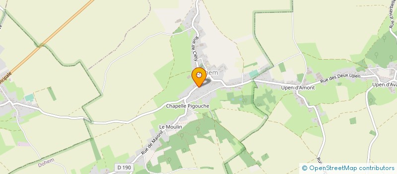 localisation de l'entreprise SCI AXEL JUNIOR  DOHEM