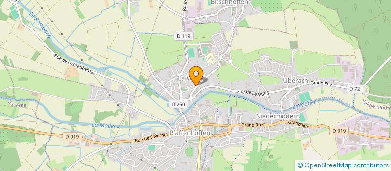 localisation de l'entreprise SCI AXEL & MARION  VAL-DE-MODER