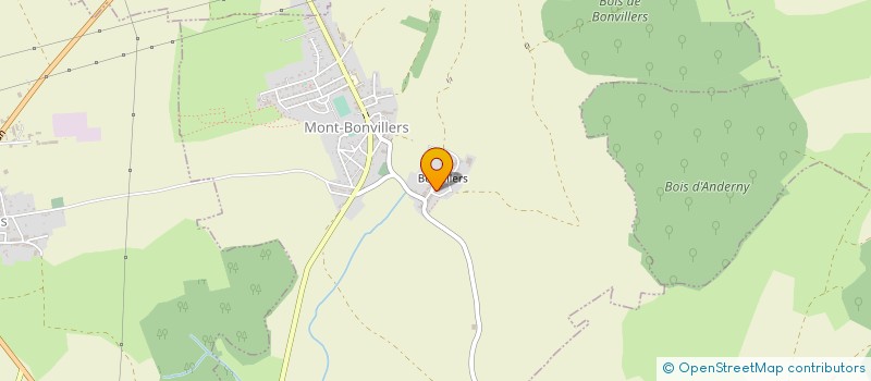 localisation de l'entreprise SCI AXELLE  MONT-BONVILLERS