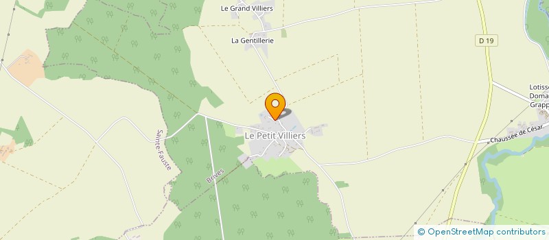 localisation de l'entreprise SCI AXEOR à BRIVES