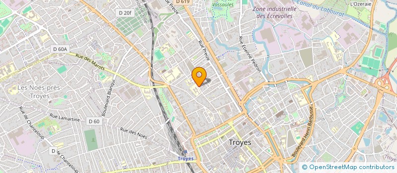 localisation de l'entreprise SCI AXIAL à TROYES
