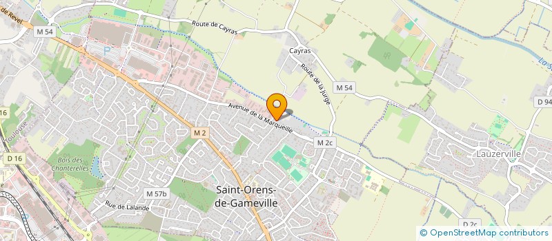 localisation de l'entreprise SCI AXILIAM  SAINT-ORENS-DE-GAMEVILLE