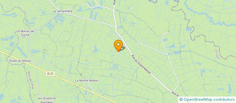 localisation de l'entreprise SCI AXIMMO à LA GARNACHE