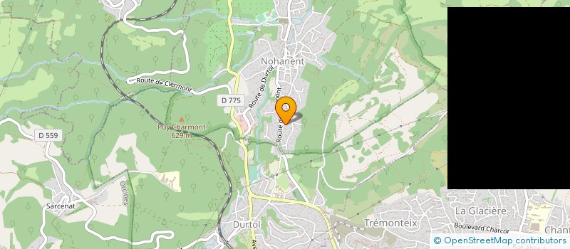 localisation de l'entreprise SCI AXIO  NOHANENT