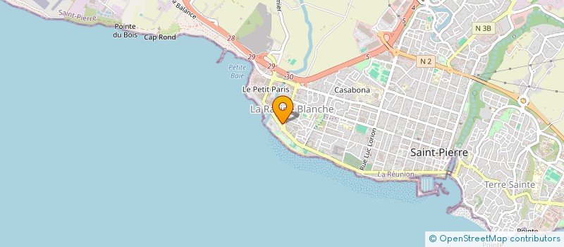 localisation de l'entreprise SCI AXIOME IMMO OI. à SAINT-PIERRE