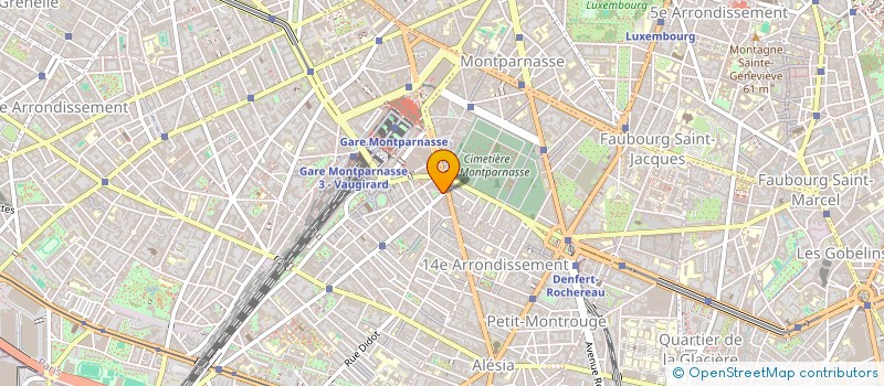 localisation de l'entreprise SCI AXO  PARIS