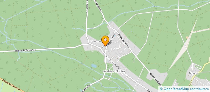 localisation de l'entreprise SCI AXOLAS  SAINT-AUBIN-DE-MEDOC