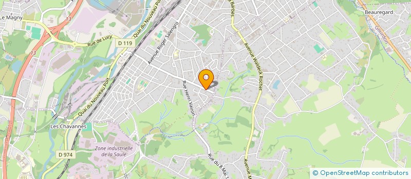 localisation de l'entreprise SCI AXSIS à MONTCEAU-LES-MINES