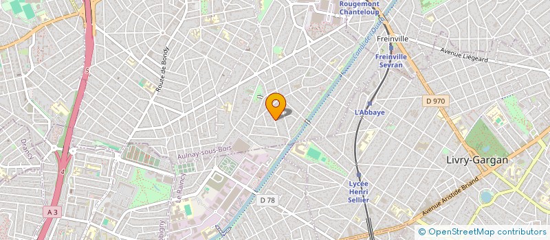 localisation de l'entreprise SCI AXXAM  AULNAY-SOUS-BOIS