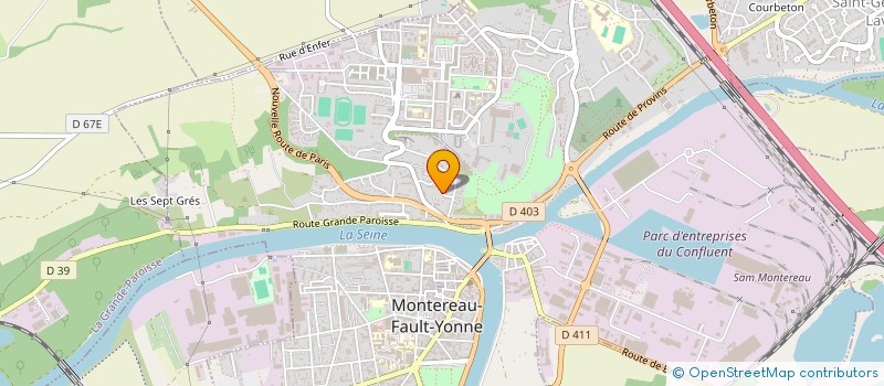 localisation de l'entreprise SCI AY à MONTEREAU-FAULT-YONNE