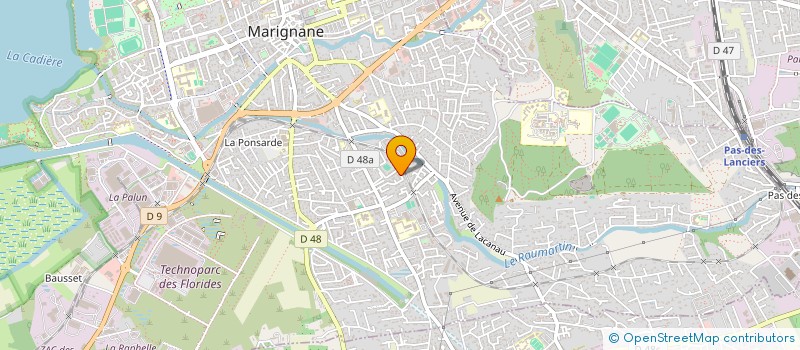localisation de l'entreprise SCI AY  MARIGNANE