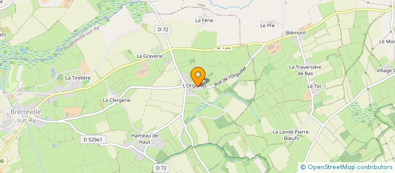 localisation de l'entreprise SCI AY L'AMI  BRETTEVILLE-SUR-AY