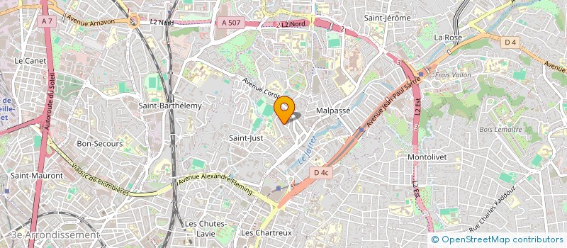 localisation de l'entreprise SCI AY13 à MARSEILLE