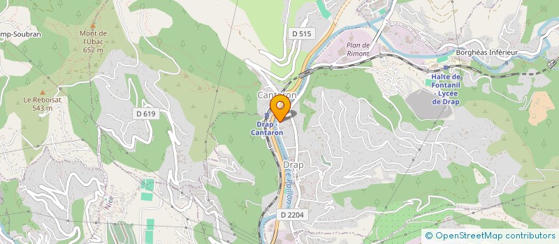 localisation de l'entreprise SCI AYA  DRAP