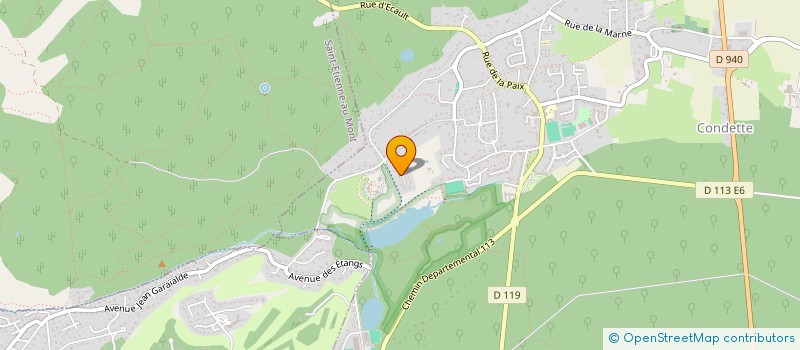 localisation de l'entreprise SCI AYA  CONDETTE